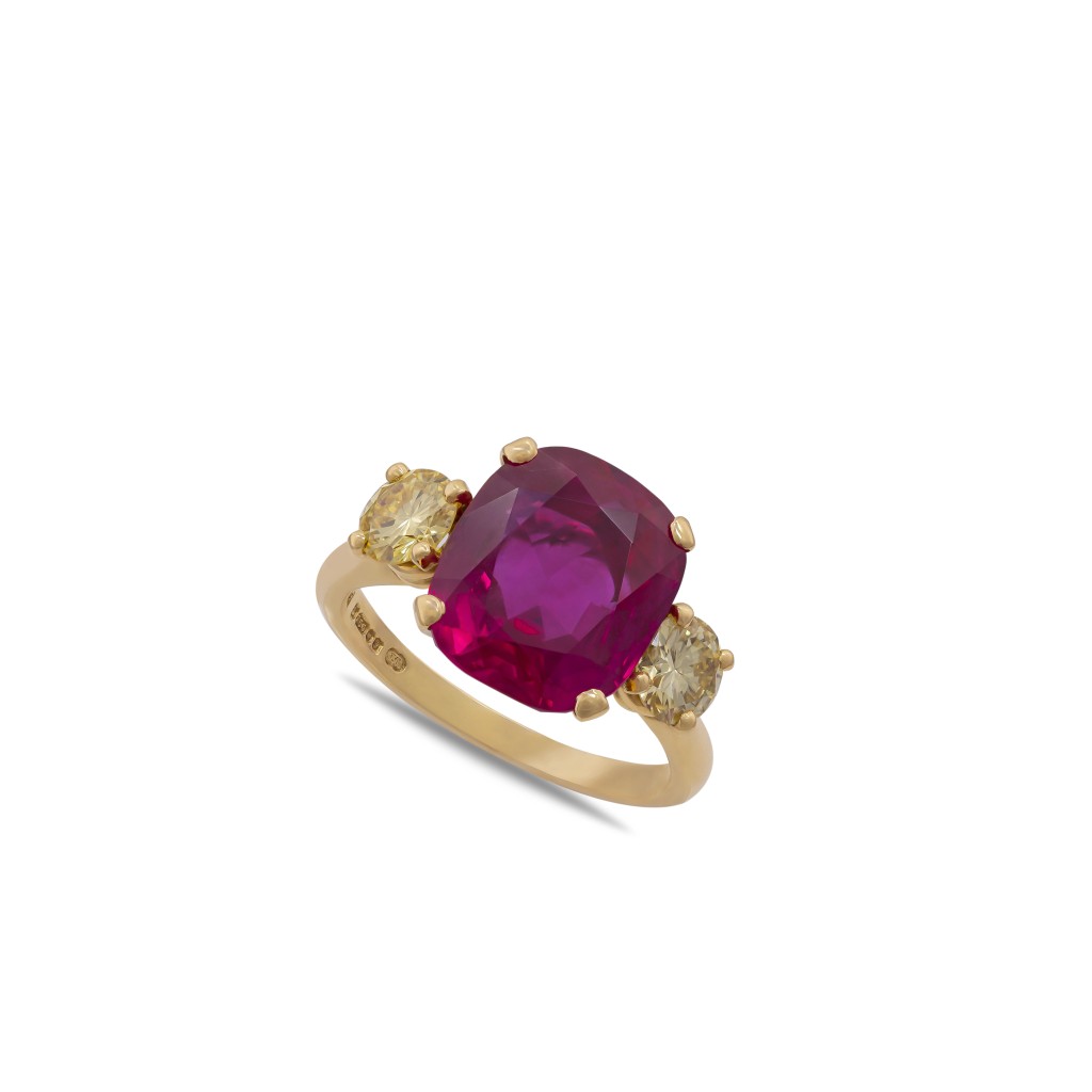 Cartier Ruby Diamond Ring Cartier Exceptional Jeweller