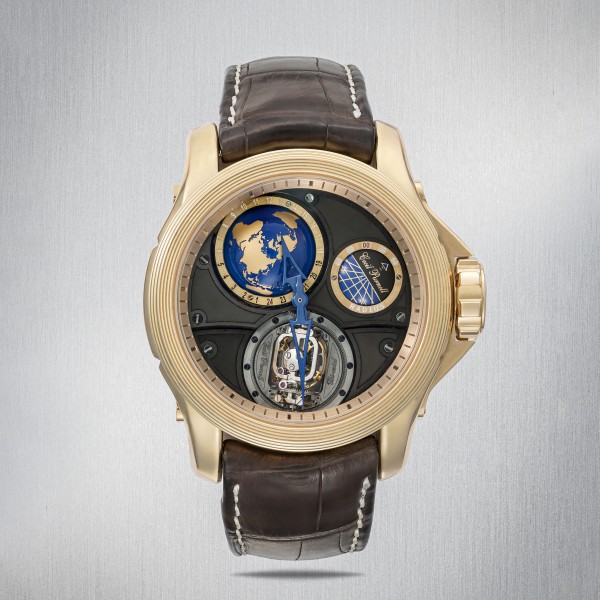Cecil Purnell World Time Bi-Axial Tourbillon 17.R/OR.01 Limited Edition 10 Pieces