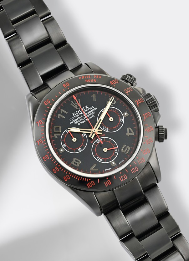 Rolex Cosmograph Daytona Black/Red Racing Dial PVD/DLC Coated