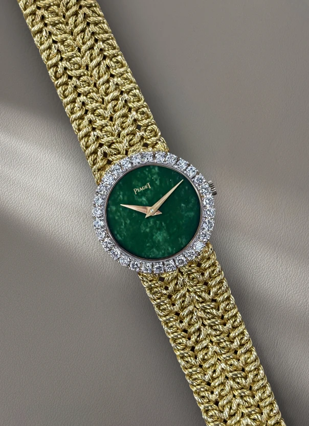 Piaget Vintage Rare Jade Dial